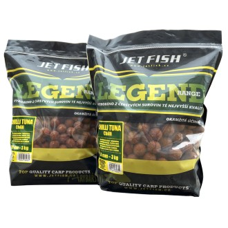 JET FISH Legend Range Boilie CHILLI TUNA 3 kg