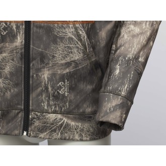 PROLOGIC Mikina Fishing Zip Hoodie Camo