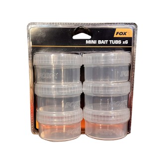 FOX Dózy na nástrahy Bait Tubes 6 ks