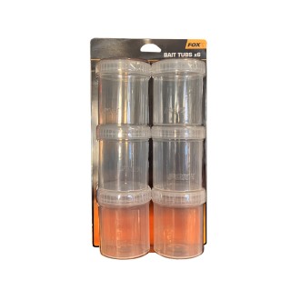 FOX Dózy na nástrahy Bait Tubes 6 ks
