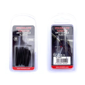 STARBAITS Převlek na obratlík Tungsten Anti Tangle Sleeve Long 10 ks
