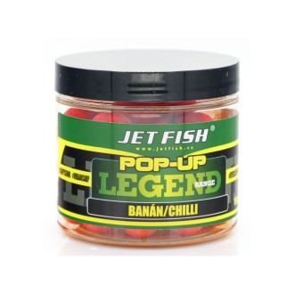 JET FISH Boilies Legend Range POP-UP Banán Chilli
