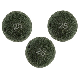 SENSAS Průběžná zátěž Drilled Bullet Green 3 ks