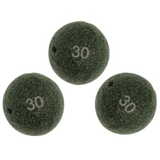 SENSAS Průběžná zátěž Drilled Bullet Green 3 ks