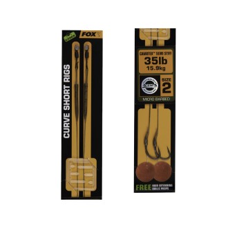 FOX Návazec Curve Short Rigs 2 ks