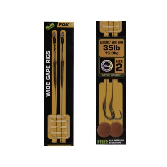 FOX Návazec Wide Gape Rigs 2 ks