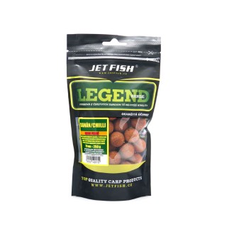 JET FISH Legend Range Extra Tvrdé Boilie 250g Banán Chilli