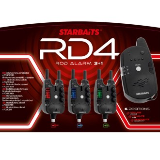 STARBAITS Sada Signalizátorů RD4