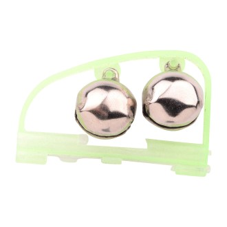 SPRO Rolnička s klipem na prut Neon Clip Double Bell GlowStick Holder