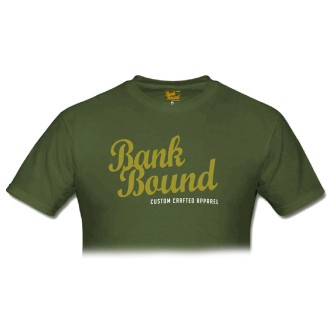 PROLOGIC Tričko Bank Bound Custom Olive Tee