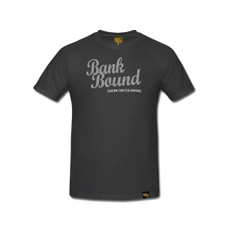 PROLOGIC Tričko Bank Bound Custom Tee Dark Grey