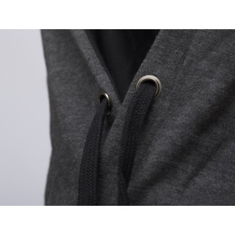 SAVAGE GEAR Mikina Logo Hoodie Dark Gray Melange