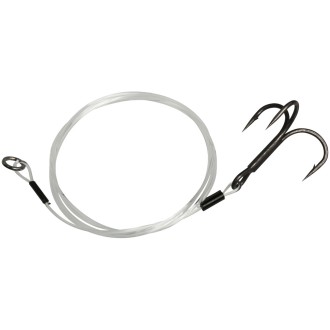 DAM Návazec na dravce Effzett Mono Deadbait Rig 0.85 mm 20 kg 75 cm 2 ks