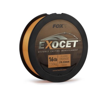 FOX Vlasec Exocet Fluoro Orange Mono 1000 m