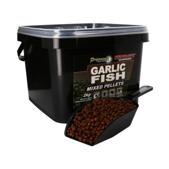STARBAITS Pelety CONCEPT Garlic Fish Pellets Mixed 2 kg