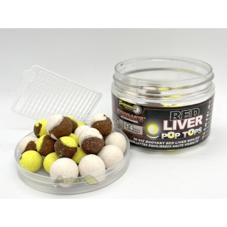 STARBAITS Boilies CONCEPT Pop Tops 60 g Red Liver