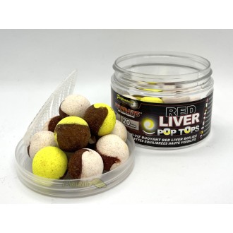 STARBAITS Boilies CONCEPT Pop Tops 60 g Red Liver