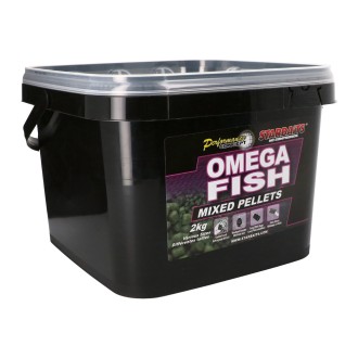 STARBAITS Pelety CONCEPT Omega Fish Pellets Mixed 2 kg