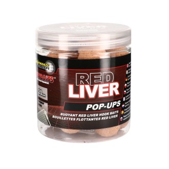 STARBAITS Plovoucí Boilie Concept Red Liver Pop-Up 80 g