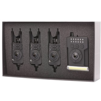 PROLOGIC Signalizátory Fulcrum RMX-PRO Bite Alarm Set 3+1