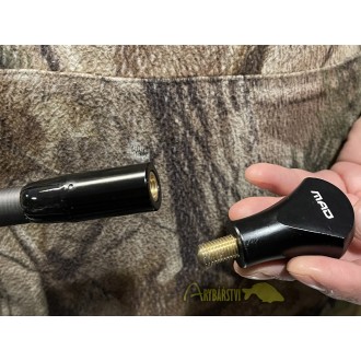 MAD Podběrák Greyline Camo Landing Net 1.80 m