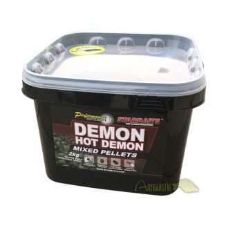 STARBAITS Pelety CONCEPT Hot Demon Pellets Mixed 2 kg