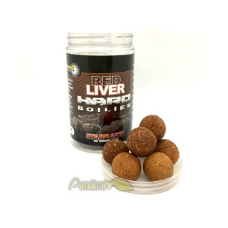 STARBAITS Red Liver Hard Boilies 200 g