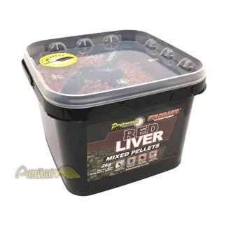 STARBAITS Pelety CONCEPT Red Liver Pellets Mixed 2 kg