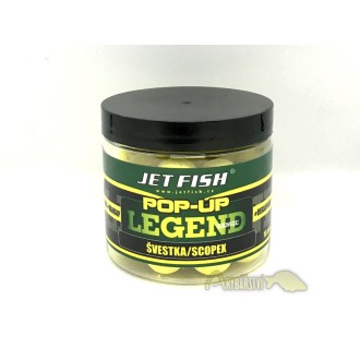 JET FISH Pop-Up Boilie Legend Range Švestka Scopex