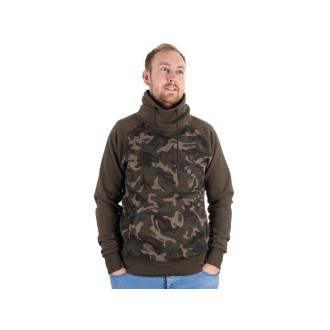 FOX Mikina Khaki Camo High Neck