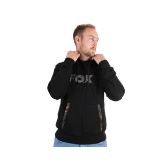 FOX Mikina Black Camo Print Hoody