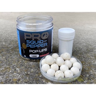 STARBAITS Plovoucí Boilies PROBIOTIC Squid Pepper Pop-Up 60 g