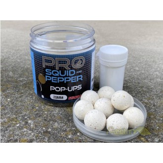 STARBAITS Plovoucí Boilies PROBIOTIC Squid Pepper Pop-Up 60 g