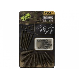 FOX Závěs Edges Camo Power Grip Lead Clip Kit