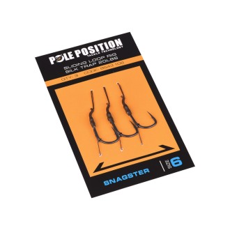 POLE POSITION Boilie návazec Sliding Loop Rig Snagster 20 Lb 5 cm 3 ks
