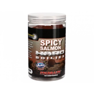 STARBAITS Spicy Salmon Hard Boilies 200 g