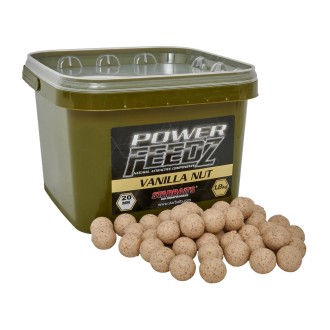 STARBAITS Boilie POWER FEEDZ Vanilla Nut 24mm 1.8 kg