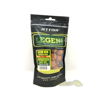 JET FISH Boilies Extra Tvrdé Legend Range Klub Red Švestka Scopex 250 g