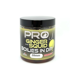 STARBAITS Boilies in Dip PRO Ginger Squid 150 g