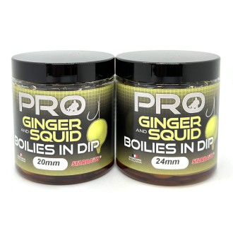 STARBAITS Boilies in Dip PRO Ginger Squid 150 g
