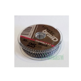 SURETTI Šoková šňůra WonderbraiD Shock 50 m 24 Lb