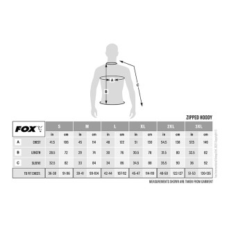 FOX Mikina LW Black Camo Split Zip Hoody