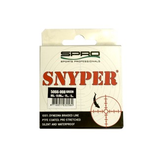 SPRO Splétaná šňůra Snyper Braid Green 80m 0.08mm