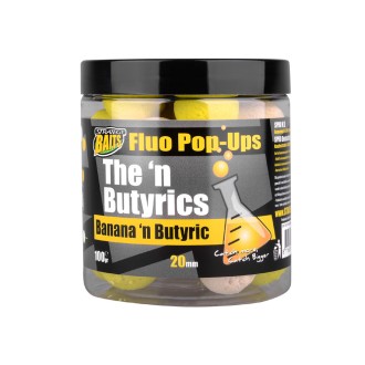 STRATEGY BAITS Plovoucí boilies POP20 THE N BUTYRIC 20 mm 100 g