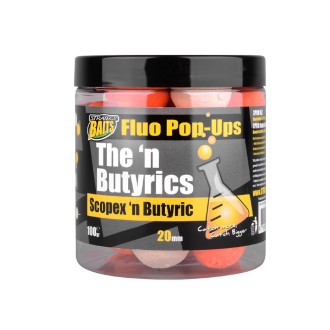 STRATEGY BAITS Plovoucí boilies POP20 THE N BUTYRIC 20 mm 100 g