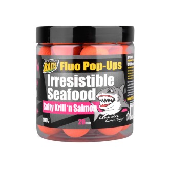 STRATEGY BAITS Plovoucí boilies POP20 IRRESISTIBLE SEAFOOD 20 mm 100 g