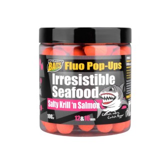 STRATEGY BAITS Plovoucí Boilies POP16/12 IRRESISTIBLE SEAFOOD 100 g