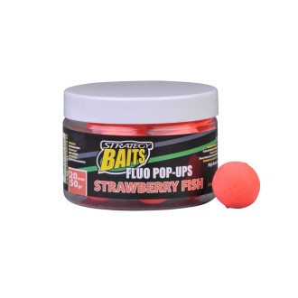 STRATEGY BAITS Plovoucí boilies Fluo Pop-Ups 12 mm 50 g