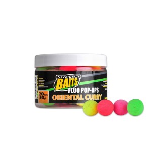 STRATEGY BAITS Plovoucí boilies Fluo Pop-Ups 12 mm 50 g