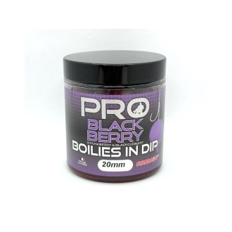 STARBAITS Boilies in Dip PRO Blackberry 150 g